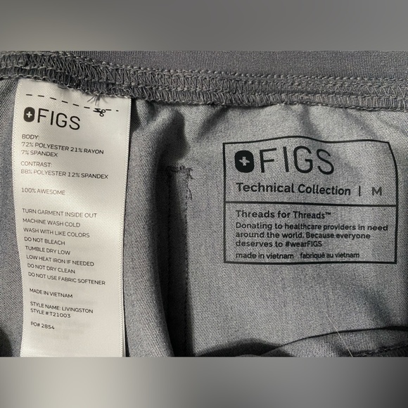 Size M Figs scrub bottoms - Picture 2 of 4